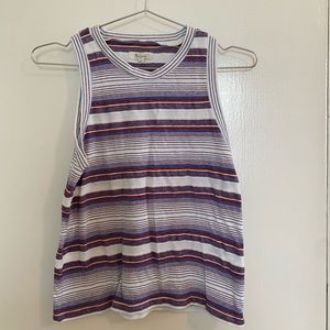 Madewell Striped Knit Tank
